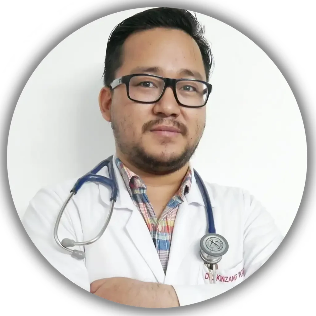 Dr. Kinzang Wangda - nerve specialist doctor in Guwahati.