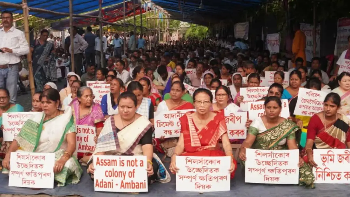 Thousands Join Massive Rally at Chachal Demanding Land Rights, Protesting Evictions