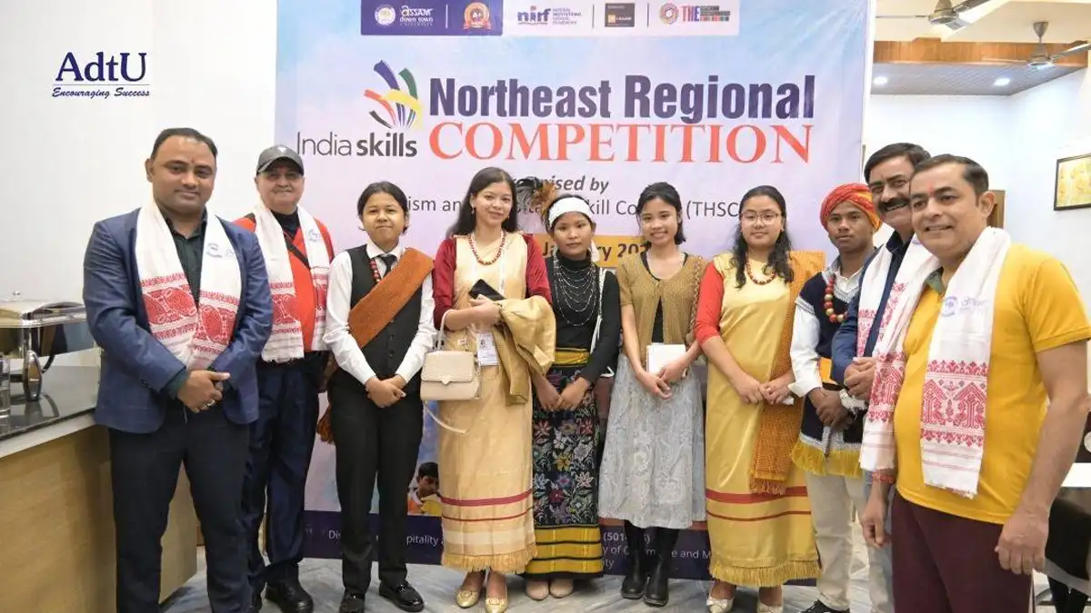 Assam down town University Hosts IndiaSkills Northeast 2026