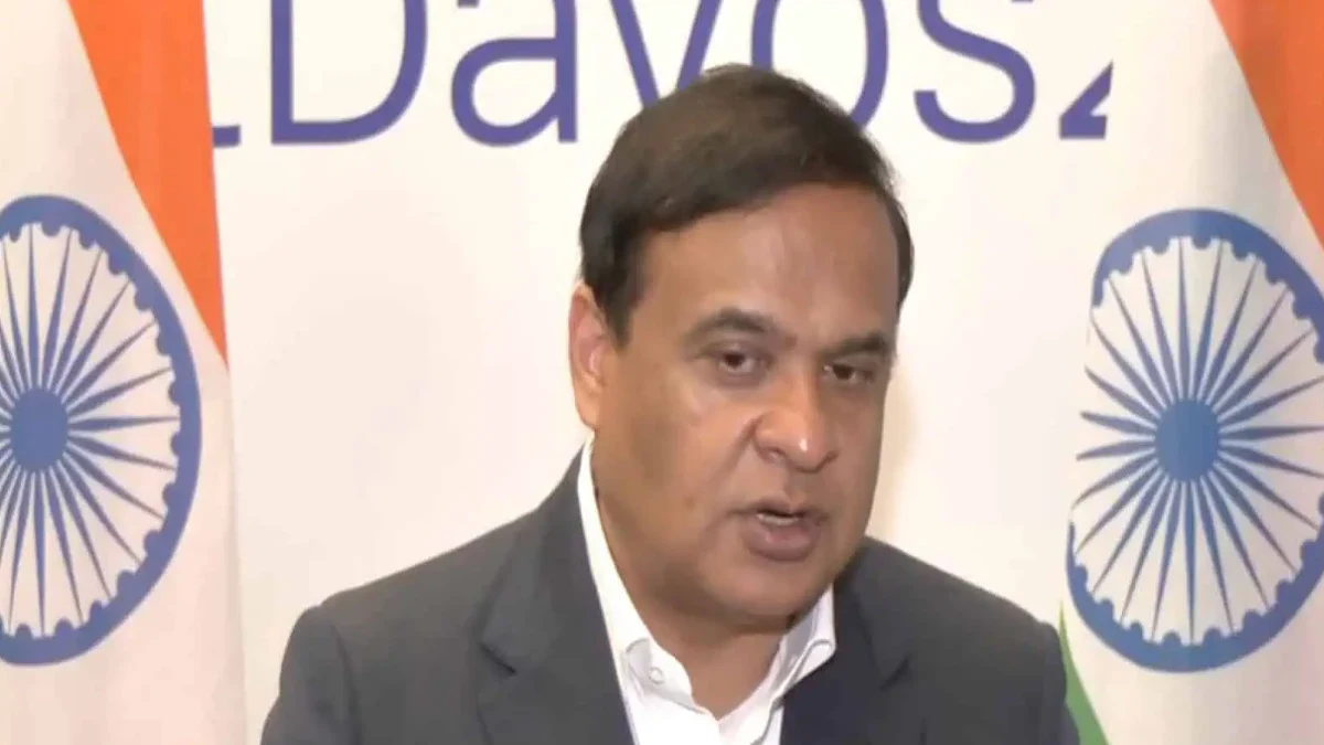 Assam to Get Rs 1 Lakh Crore Investments as CM Pitches State in Davos