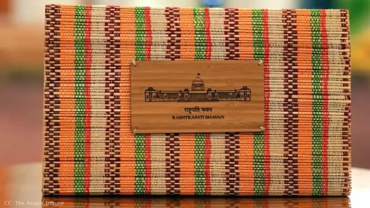 Assamese Manuscript Art, Gogona Spotlighted in Republic Day Invite
