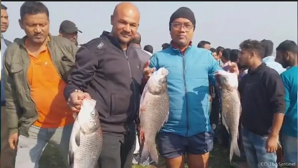 Beel Mara Utsav Observed at Deepor Beel Amid Cold