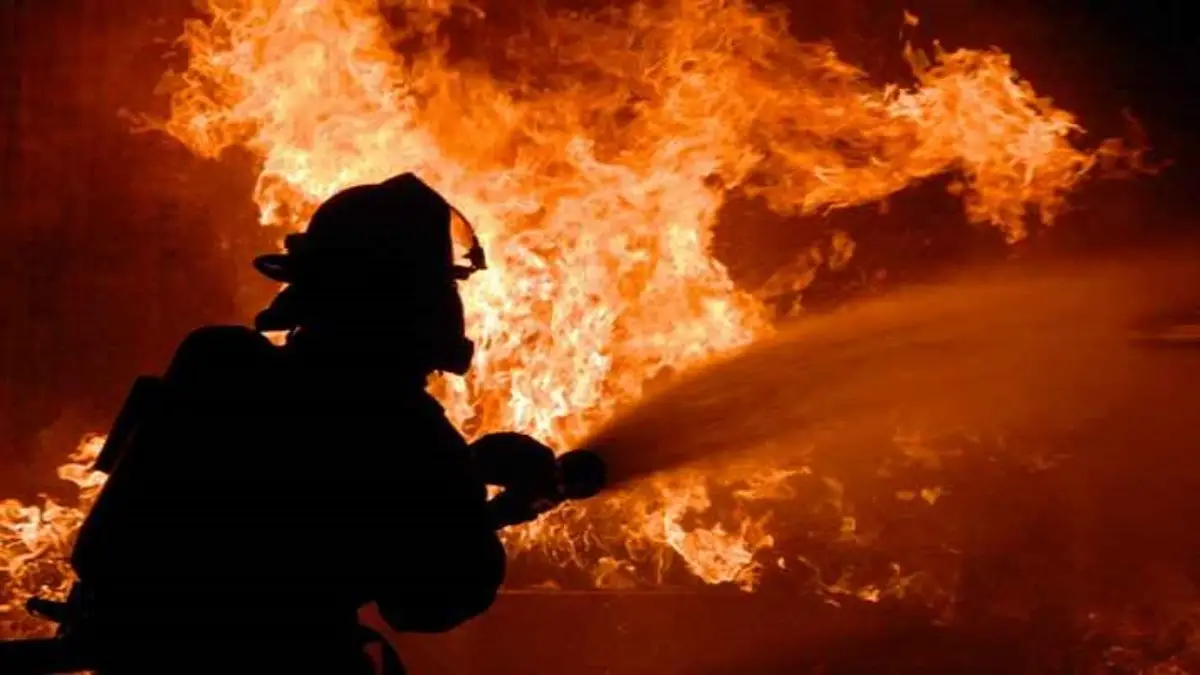 Fire Breaks Out in Athgaon, Guwahati on Uruka Night; Cylinder Blast Suspected