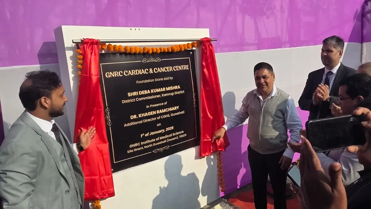 GNRC Lays Foundation for Cardiac & Cancer Care Centres in North Guwahati