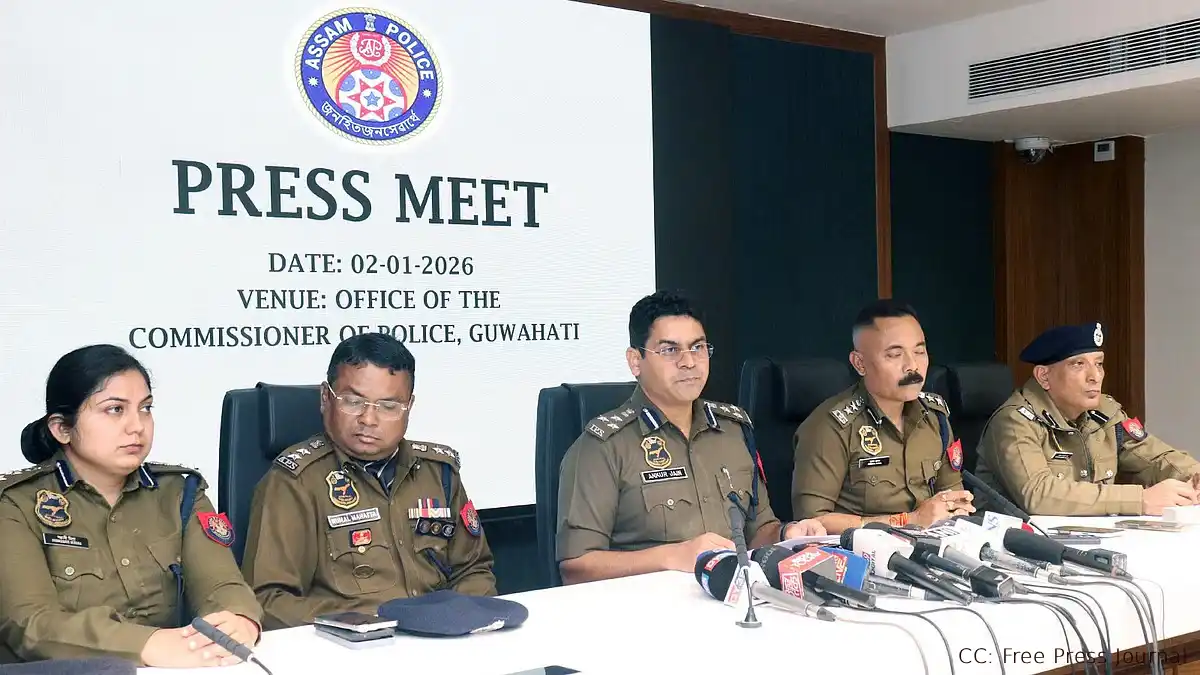 Guwahati Crime Down 22% in 2025, Traffic Fines Cross ₹50 Crore