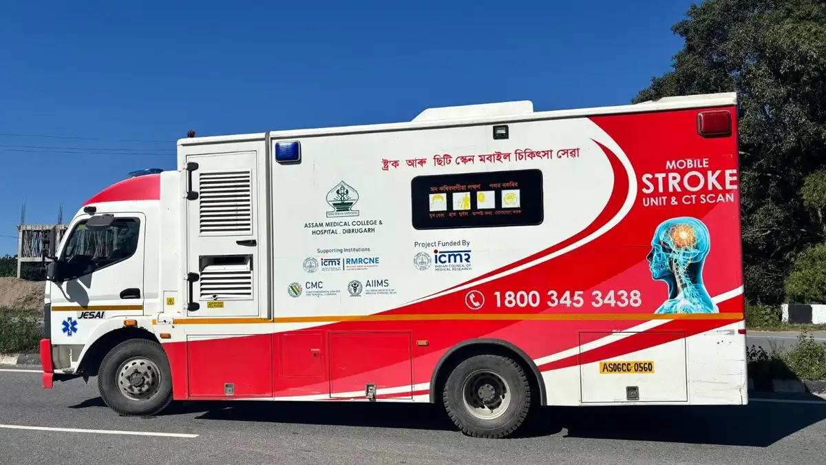 ICMR Hands Over Two Mobile Stroke Units to Assam
