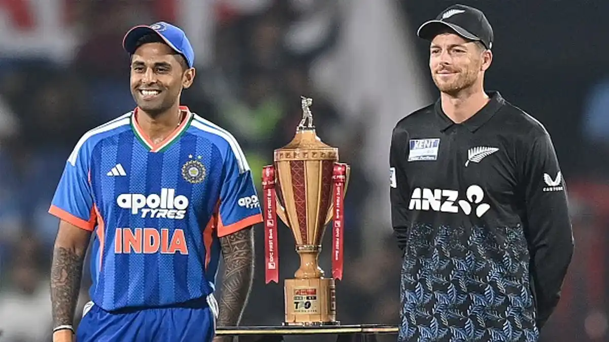 India and New Zealand Teams Arrive in Guwahati Ahead of 3rd T20I