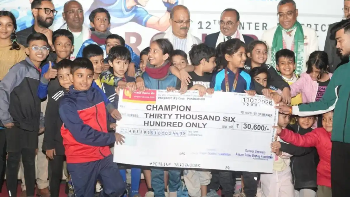 Kamrup Tops Inter-District Roller Skating Meet in Guwahati
