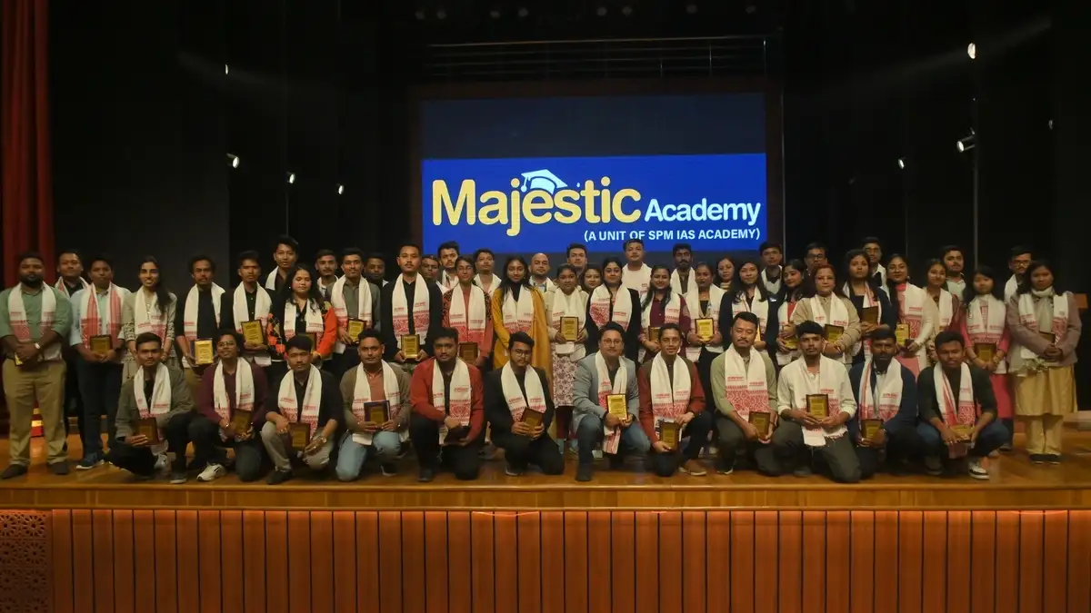 Over 585 Majestic Academy Students Clear ADRE 2.0, Felicitated in Guwahati