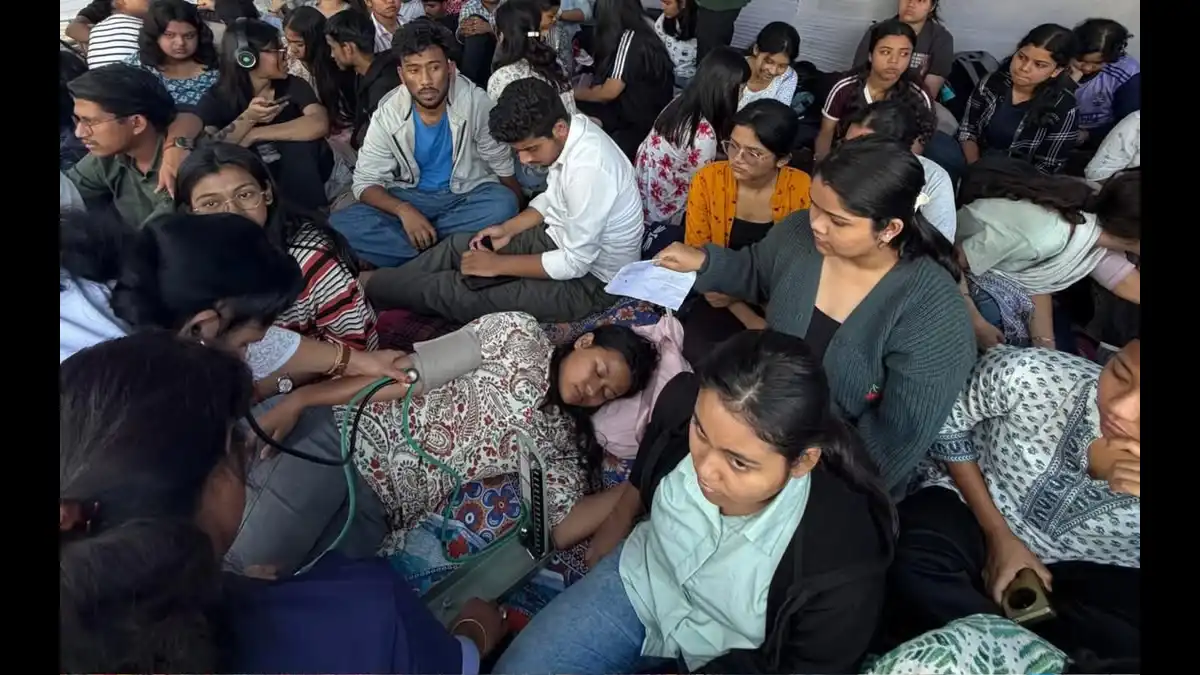 Gauhati University Students Begin Hunger Strike Over Fee Issue