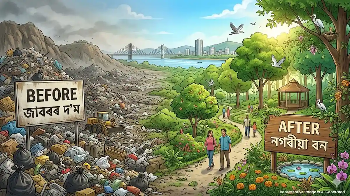 Guwahati May Turn Garbage Dump into Urban Forest