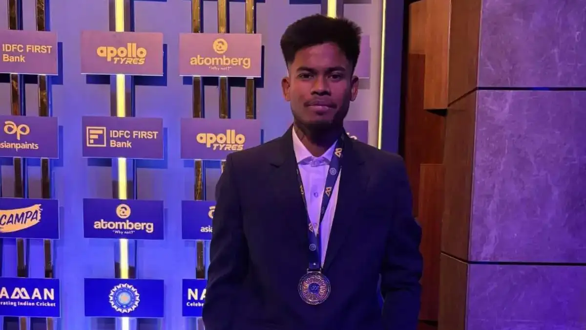 Guwahati’s Dipjyoti Saikia Shines at BCCI Naman Awards