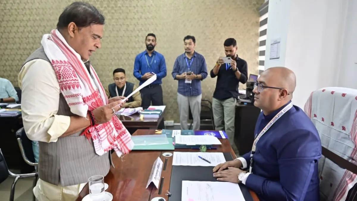 Jalukbari Battle Set: Himanta Sarma Seeks 7th Term from Guwahati Seat
