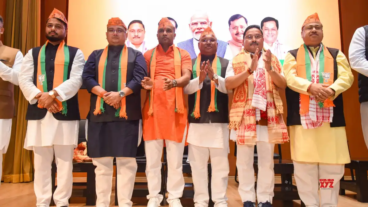 Three Suspended Congress MLAs Join BJP in Guwahati