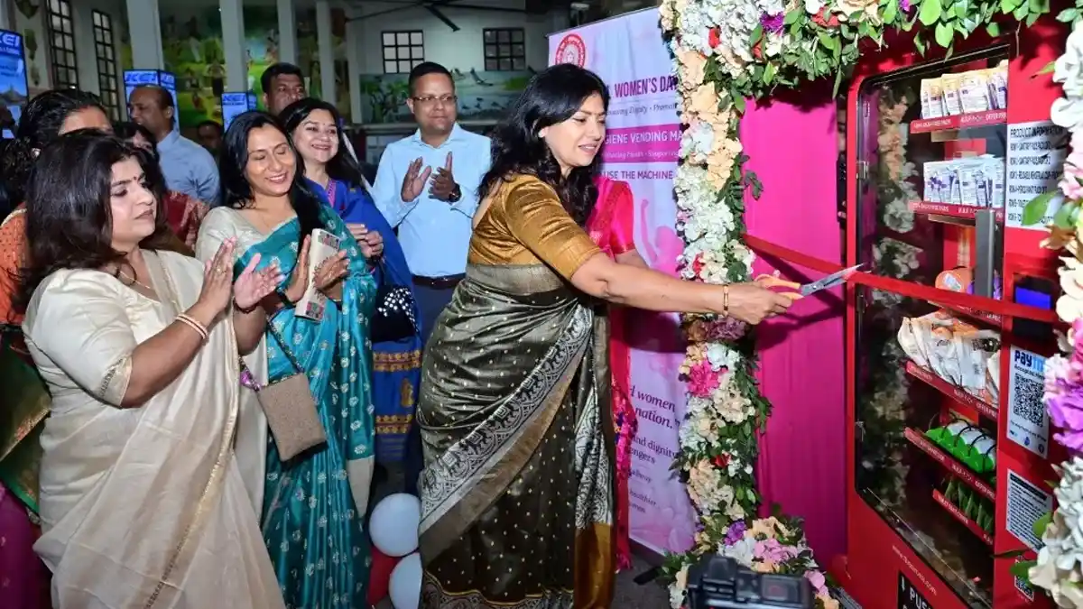 Women’s Hygiene Vending Machines Installed at Guwahati Stations