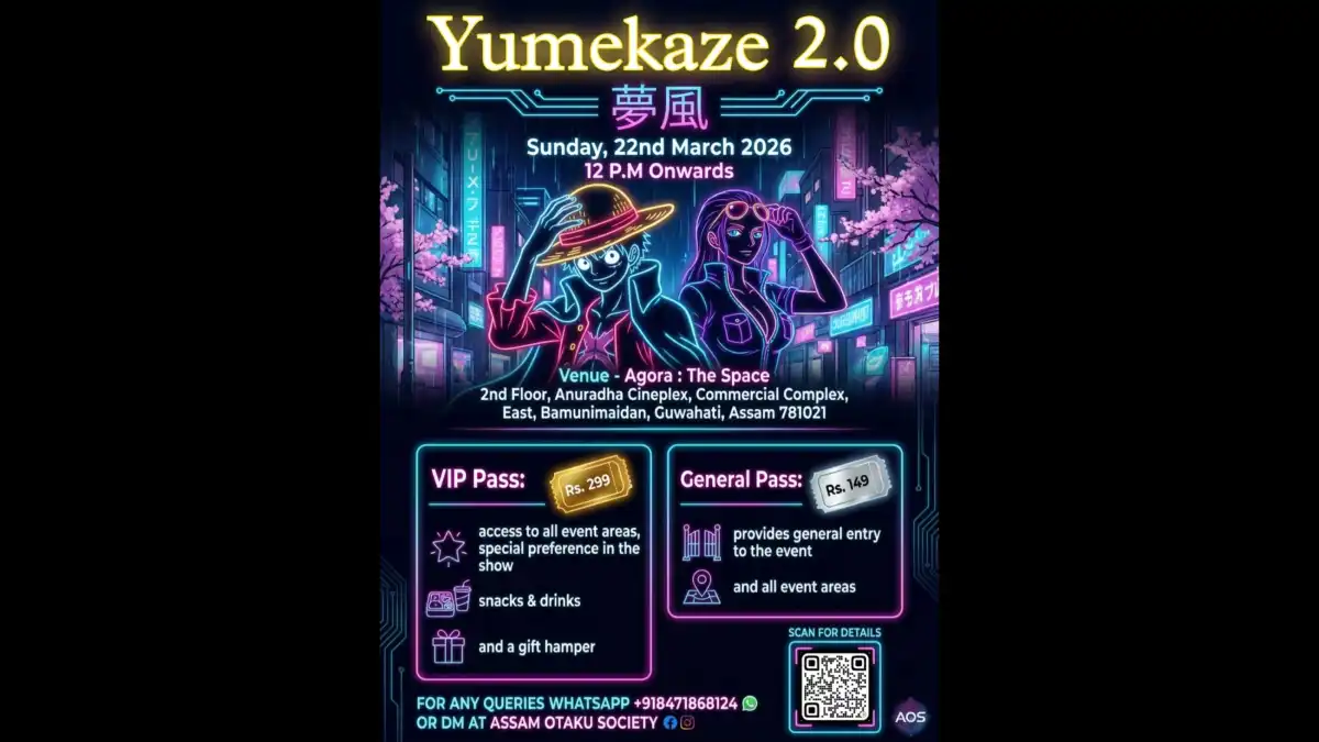 YUMEKAZE 2.0 Set to Bring Anime-Themed Music Event to Guwahati