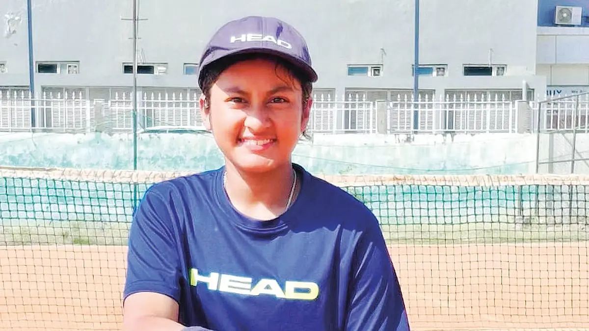 Guwahati’s Phaagun Jyoti Clinches Triple Title at National Tennis Event