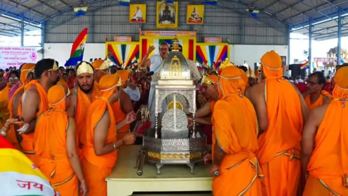 Mahavir Jayanti Celebrated in Guwahati’s Fancy Bazar
