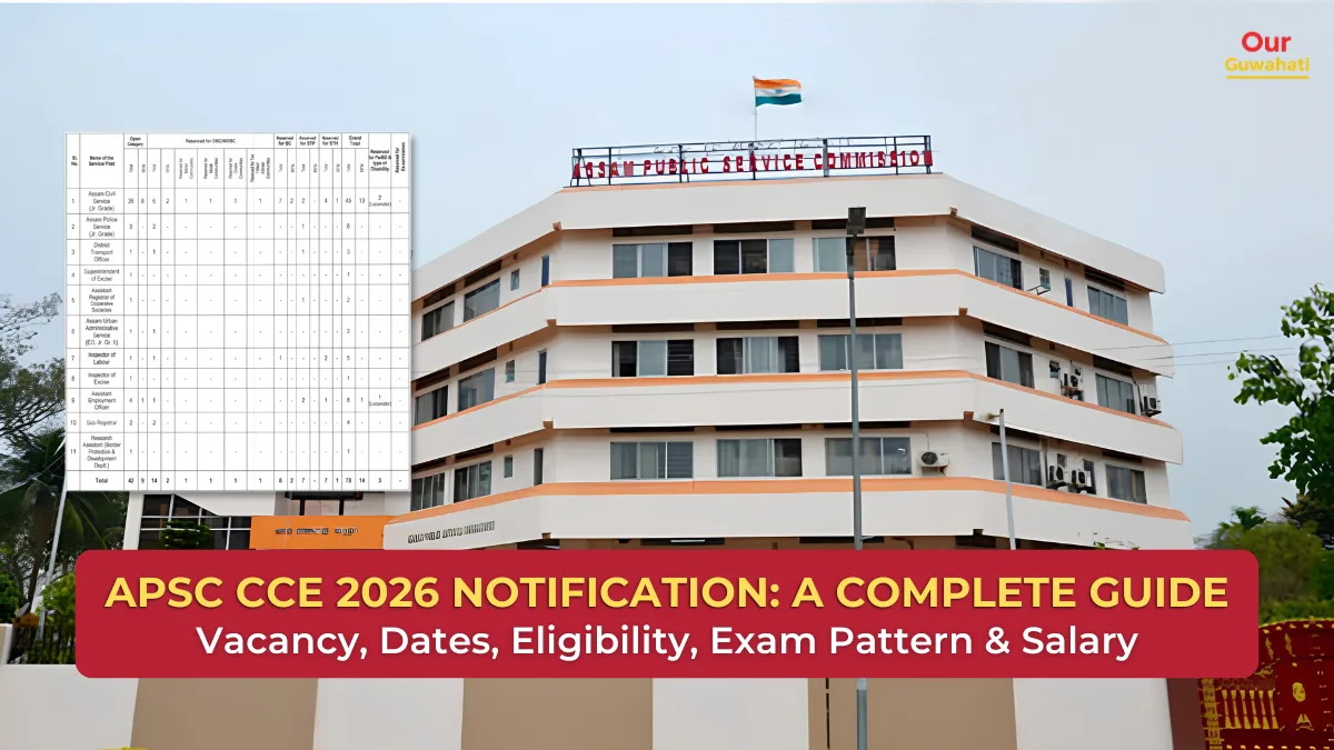 APSC CCE 2026 Notification out
