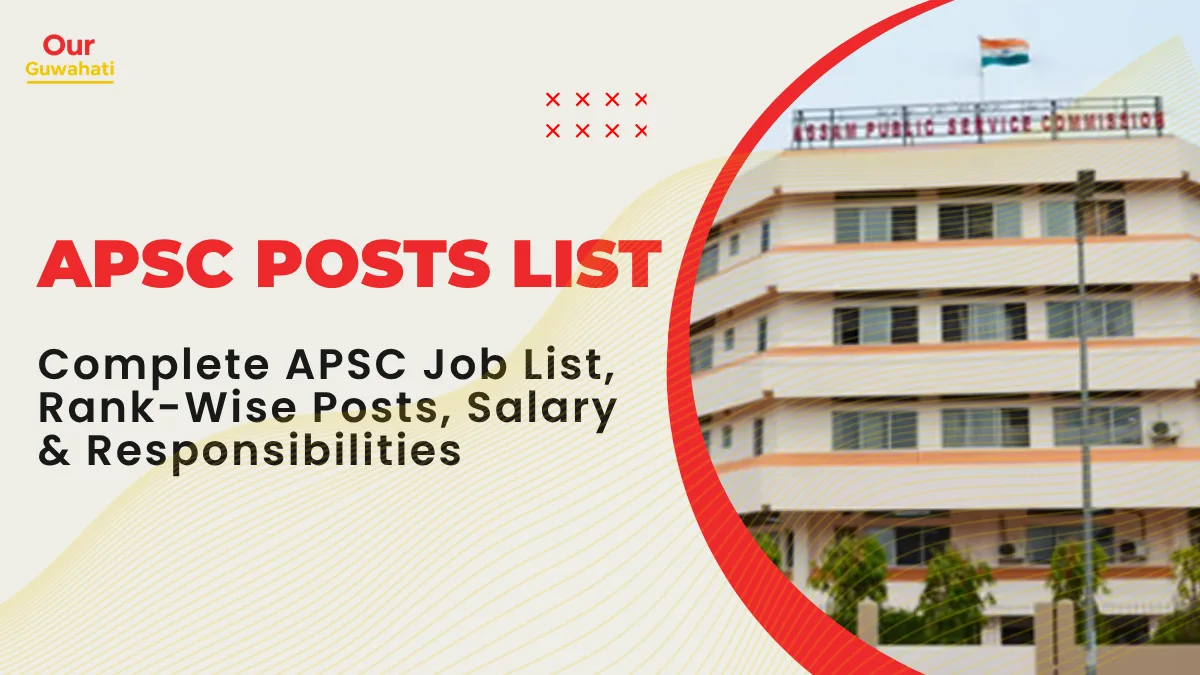 APSC Posts List - Complete APSC Job List, Rank-Wise Posts, Salary & Responsibilities