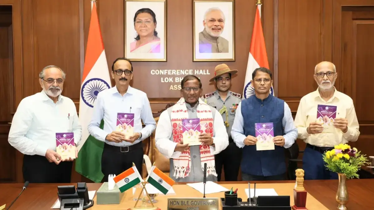 Governor Launches English Edition of Diabetic Foot Awareness Book in Guwahati