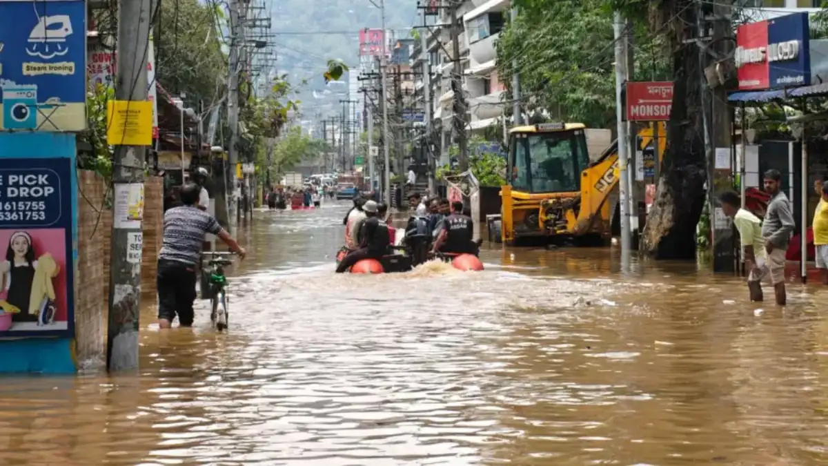 Guwahati Rainfall Patterns Shift, Flood Risks Rise