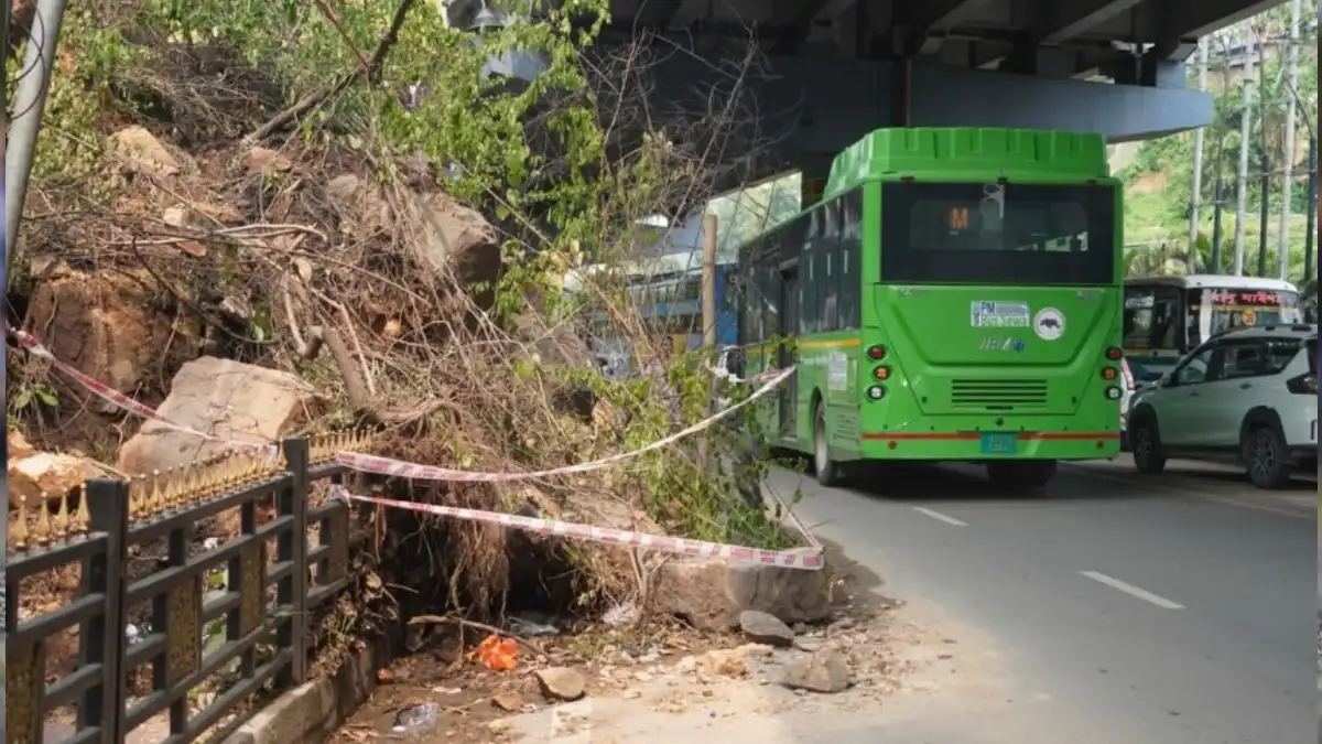 Landslides Near Kamakhya Temple Remain Uncleared, Raise Safety Concerns